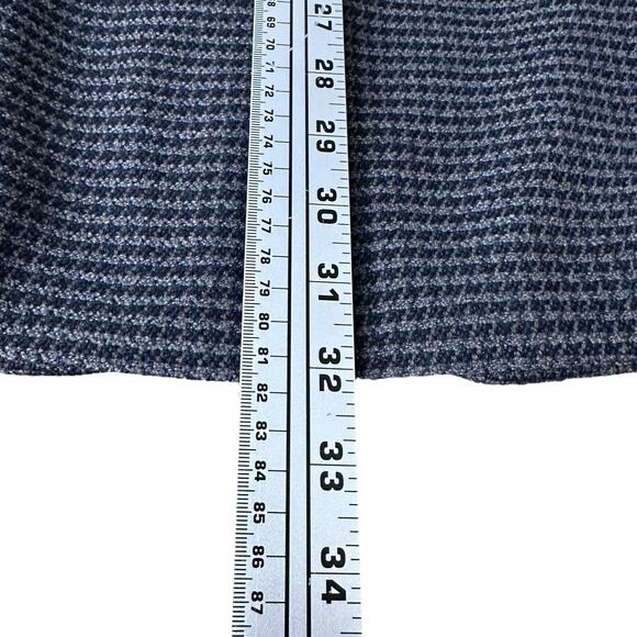Giorgio Armani Mani Blazer Jacket Mens 44L Blue Gray Houndstooth Single Breasted - Picture 11 of 11